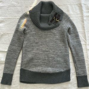 Banana Republic Gray Turtle Neck Sweater